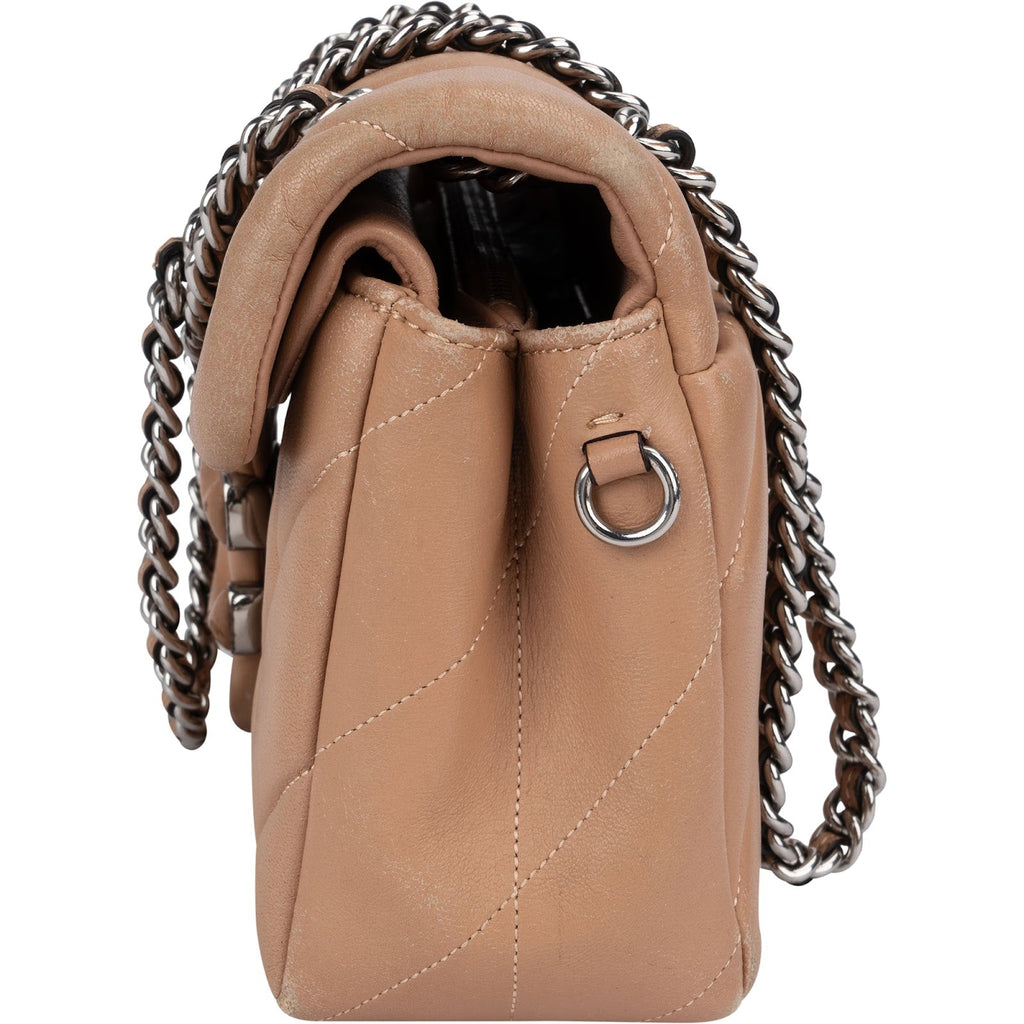 Coach Quilted Nappa Leather Flap Madison Crossbody Bag