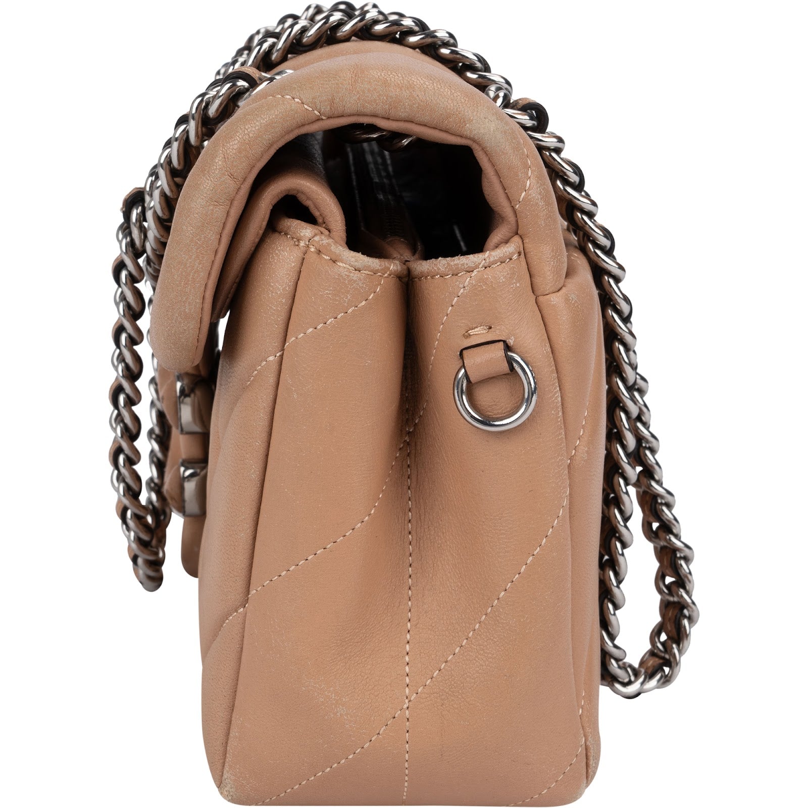 Coach Quilted Nappa Leather Flap Madison Crossbody Bag