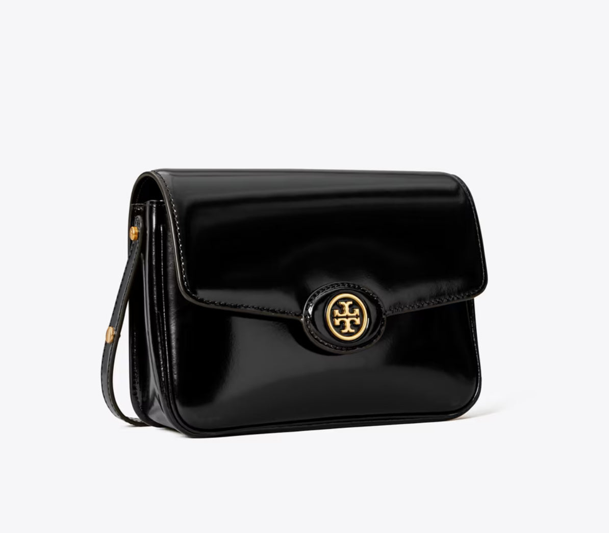 NWT Tory Burch Robinson Spazzolato Convertible Leather Medium Shoulder Bag With Dust Bag