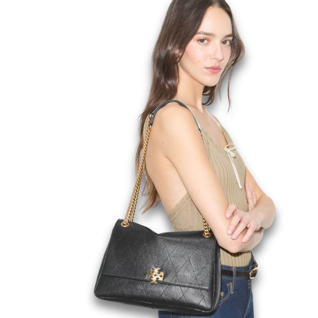 Tory Burch Charlie Quilted Shoulder Bag
