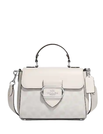 Coach Morgan Top Handle Satchel In Signature Canvas