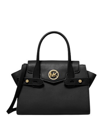 Michael Michael Kors Carmen Medium Faux Leather Belted Satchel