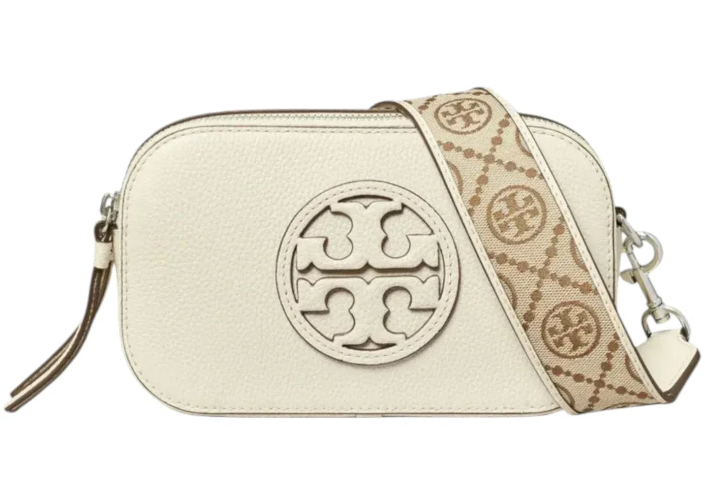 Tory Burch Miller Mini Crossbody Bag New Ivory