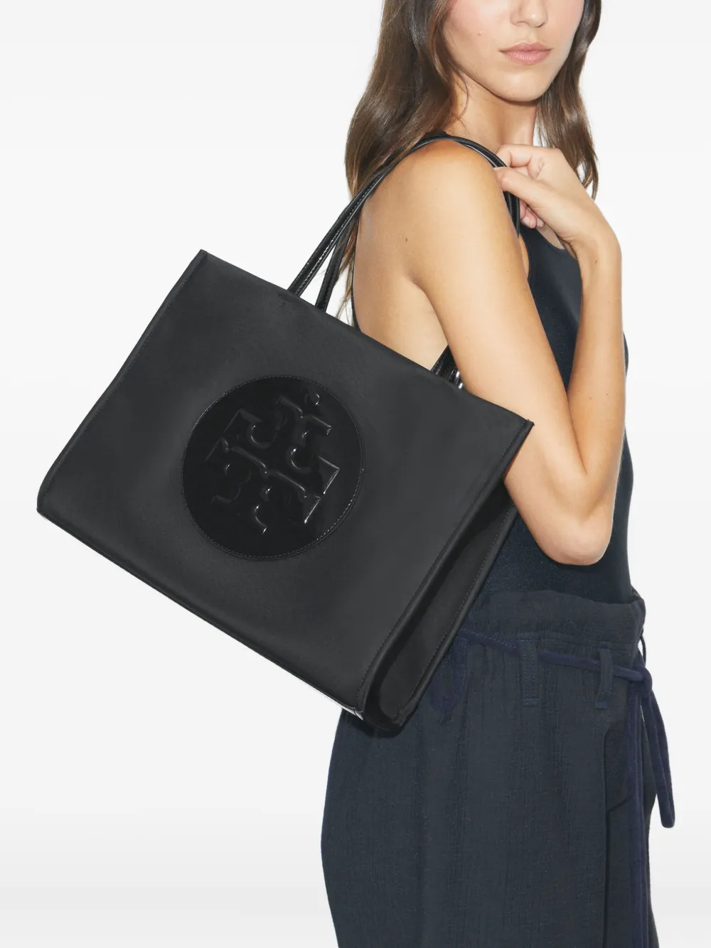 TORY BURCH - Women Ella Patent Small Tote Bag