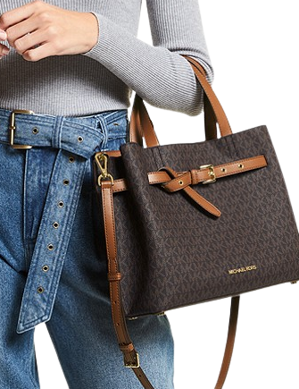 Michael Michael Kors Emilia Large Logo Satchel
