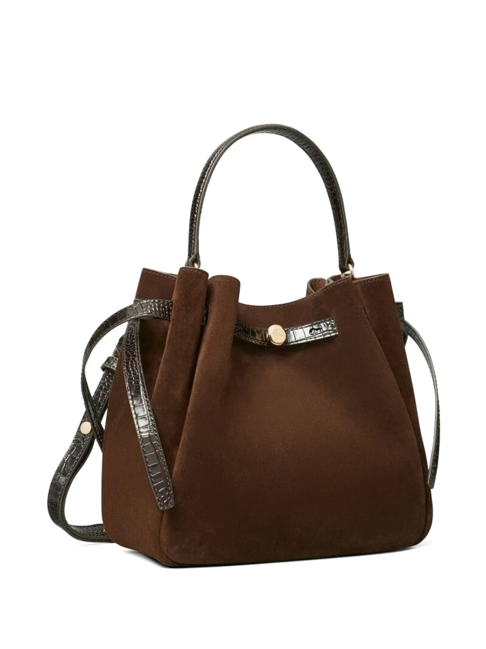 TORY BURCH - Women Romy Suede Bucket Bag