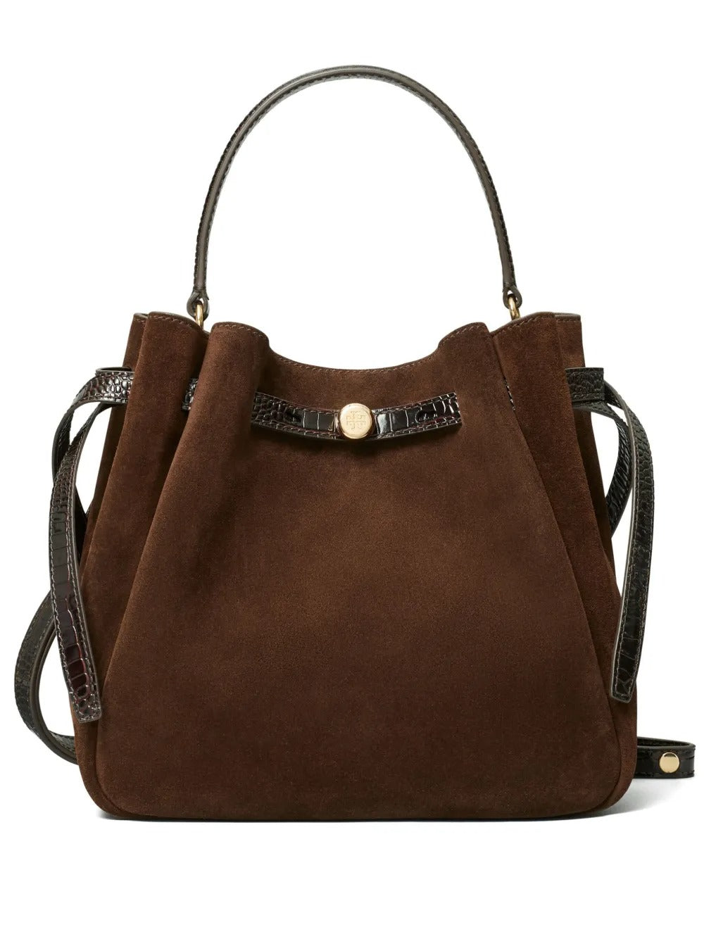 TORY BURCH - Women Romy Suede Bucket Bag